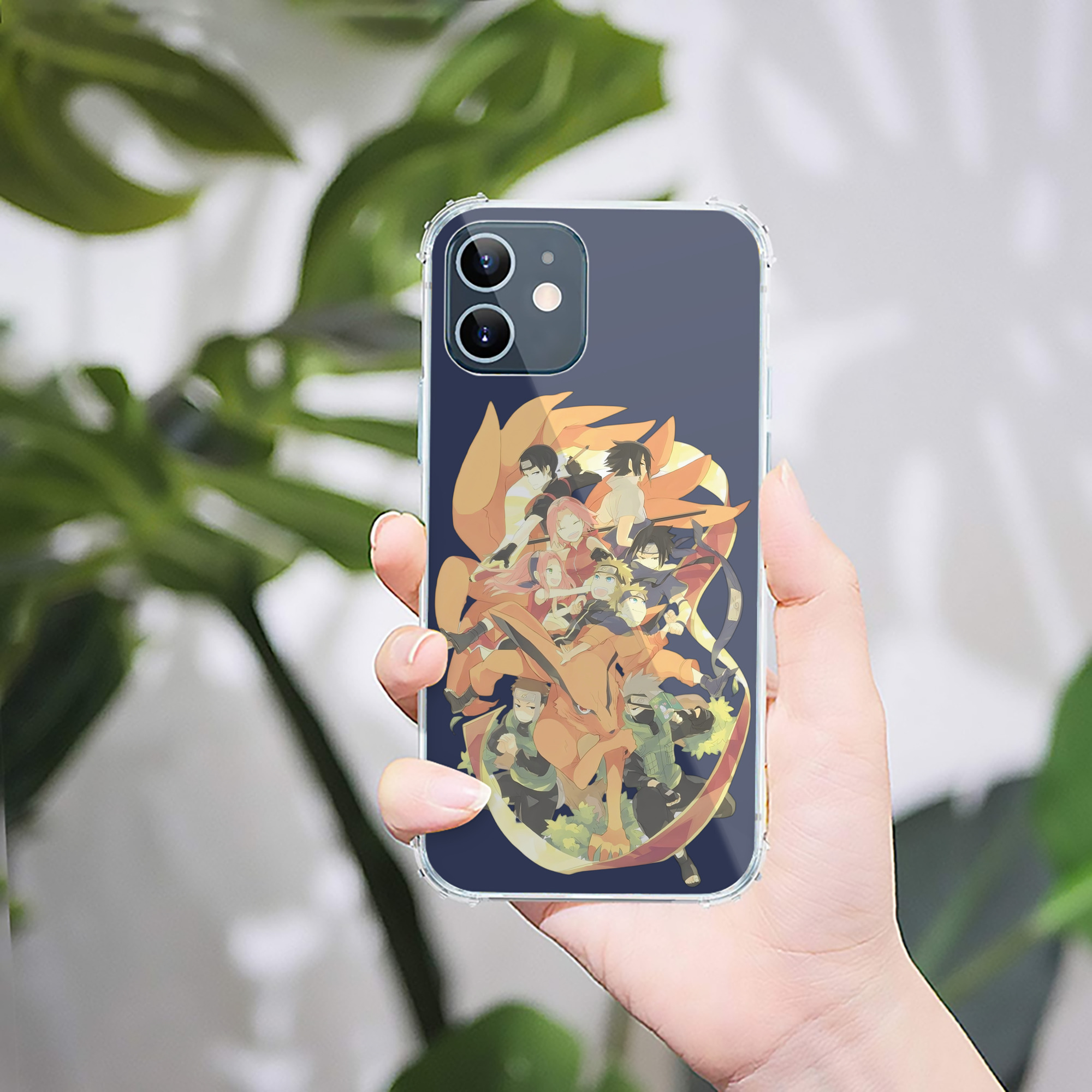 （画像用） NARUTO -ナルト- うずまき ナルト Uzumaki Naruto 【iPhone 12シリーズ対応】透明スマホケース（クリアソフトケース）